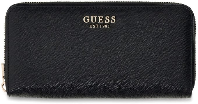 GUESS portemonnee Amorette SLG Zip Around Wallet Black zwart