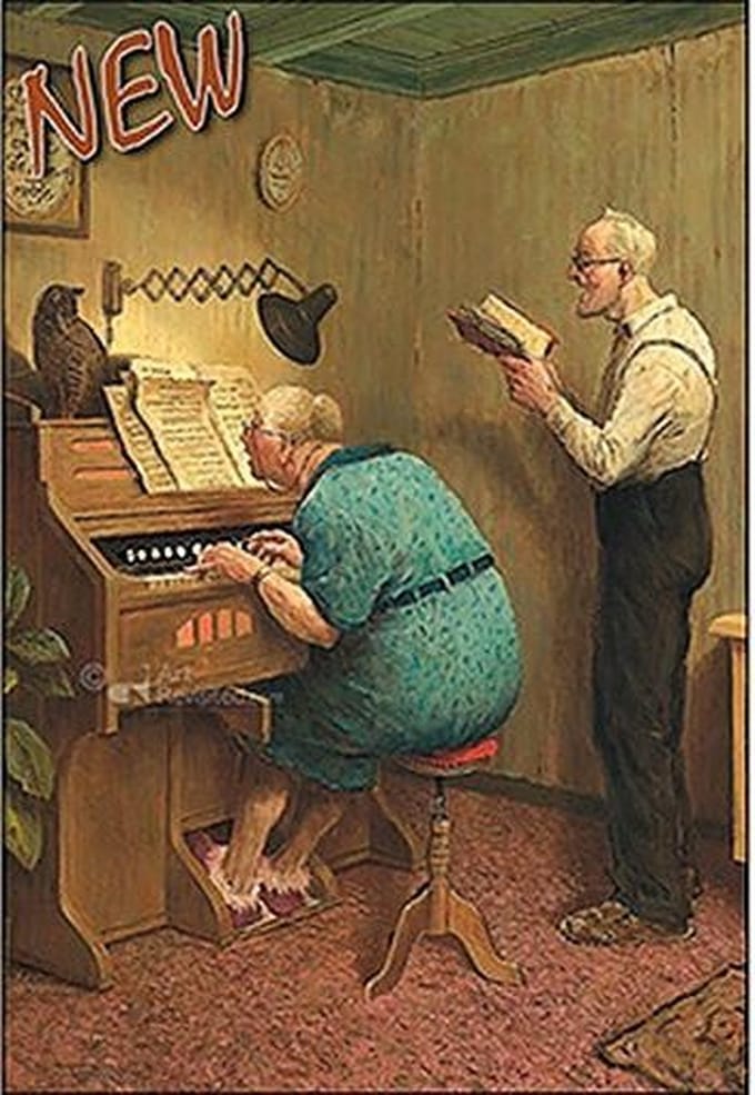 Wenskaart - Marius van Dokkum - Zoals de ouden zongen