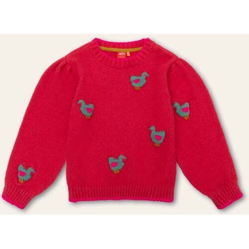 Oilily Kip Trui- maat92/2T Bright Rose