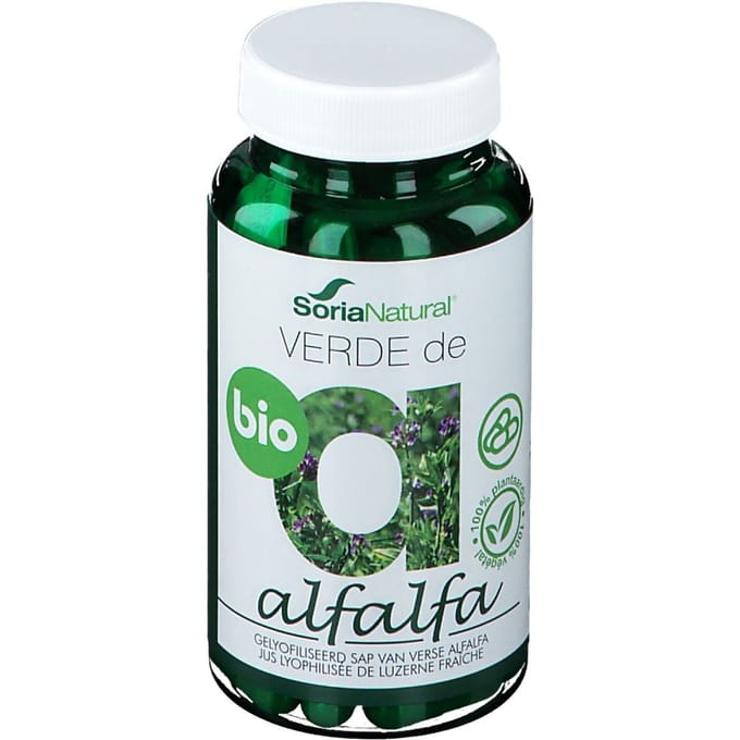 Digestive supplement Soria Natural Alfalfa 80 Units