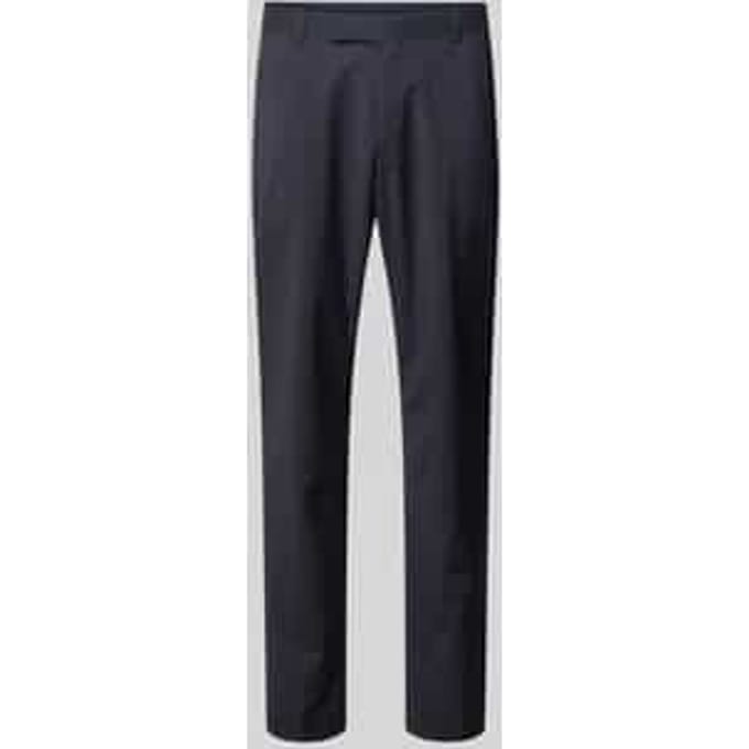 regular fit pantalon van zuivere scheerwol model 'H-GENIUS-263'