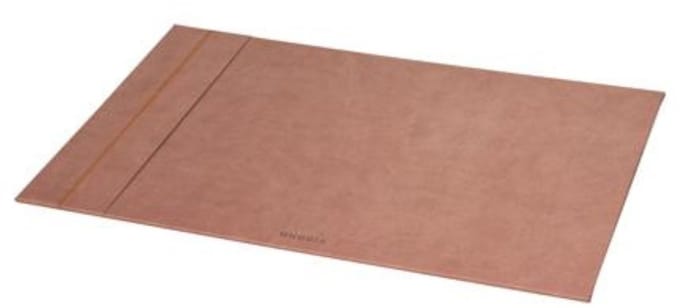 Rhodia Bureau Onderlegger - Kunstleer – Bureau Organizer – Bureaumat – 60x40 – Roze Bruin
