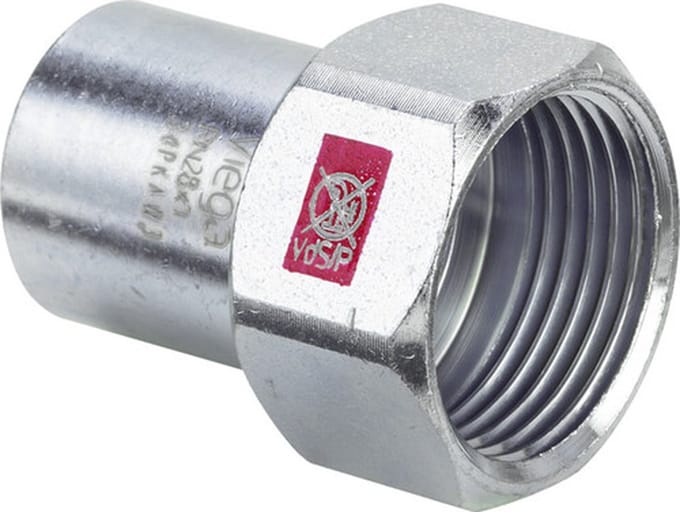 Viega Prestabo insert piece 15 x 1/2" galvanized steel