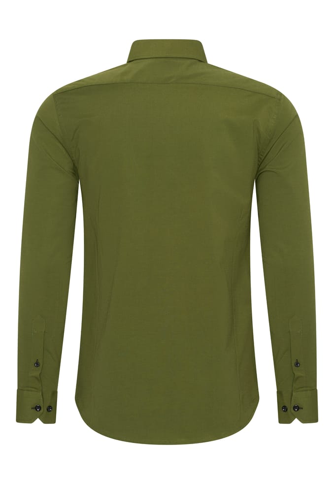 Zakelijk overhemd S - 6XL Slim Fit Premium Katoen-Stretch