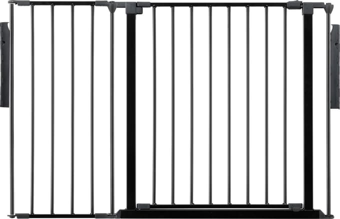 Safetots Kamerbreedhek, Panelenhek, Tot 115cm Breed, Zwart, 70cm Hoog