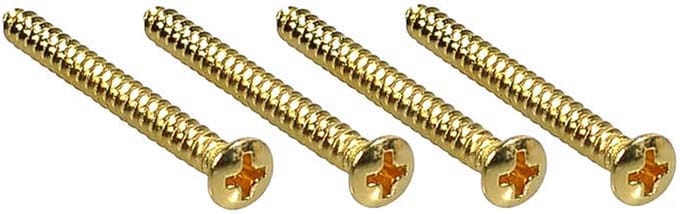 Fender 18785049 screw SMA 8x1-3/4 OHP GLD (4)
