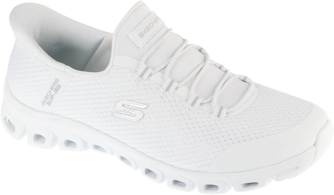 Skechers Slip-Ins: Glide-Step - Pursuit, Vrouwen, Wit, Sneakers, maat: 37