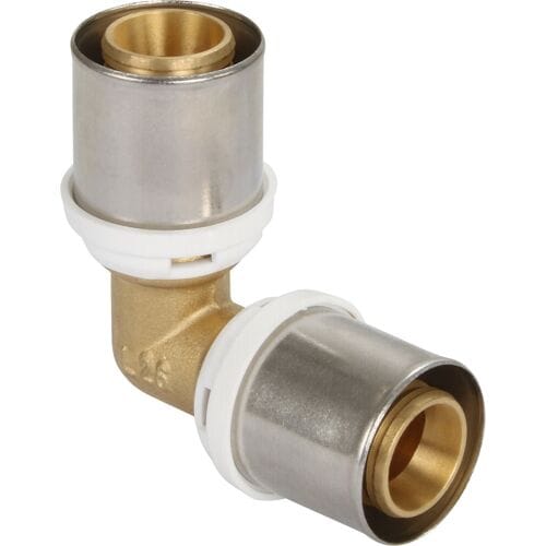 Fixomultix pers kniekoppeling 90deg 26mm