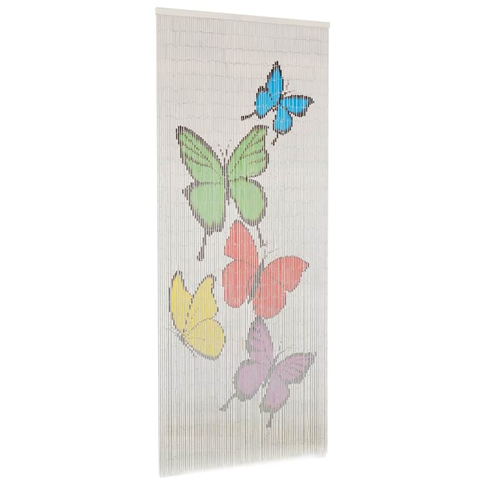 vidaXL - Vliegengordijn - 90x200 - cm - bamboe