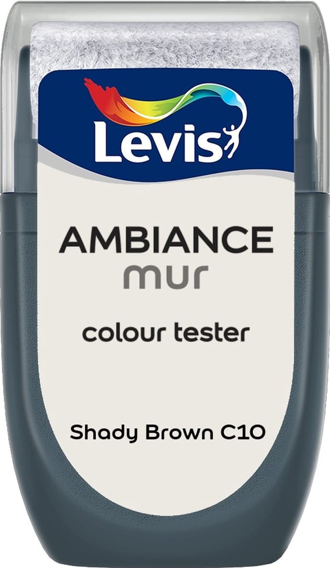 Levis - Muurverf Kleurtester Mat Mix - Shady Brown C10 - Mengverf - 30 Ml