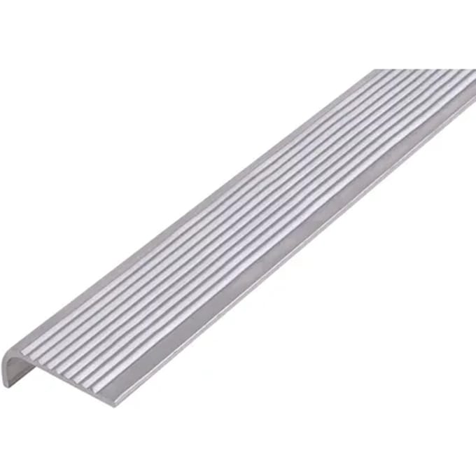 Alberts Trapbeschermingslijst Aluminium 30x6x2mm 2m