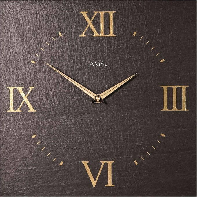 AMS 9517 Wandklok Leisteen