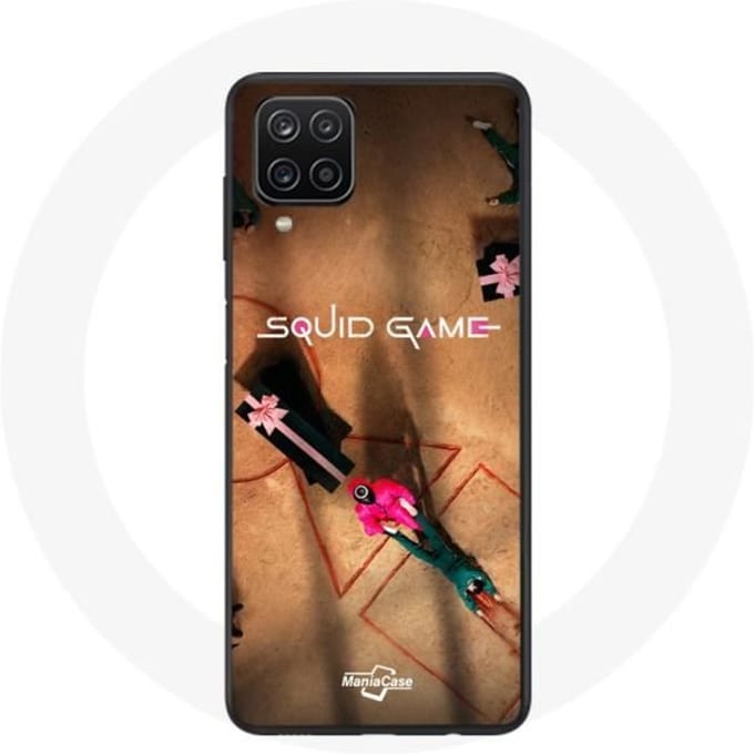 Coque Samsung Galaxy A12 Squid game Logo soldat