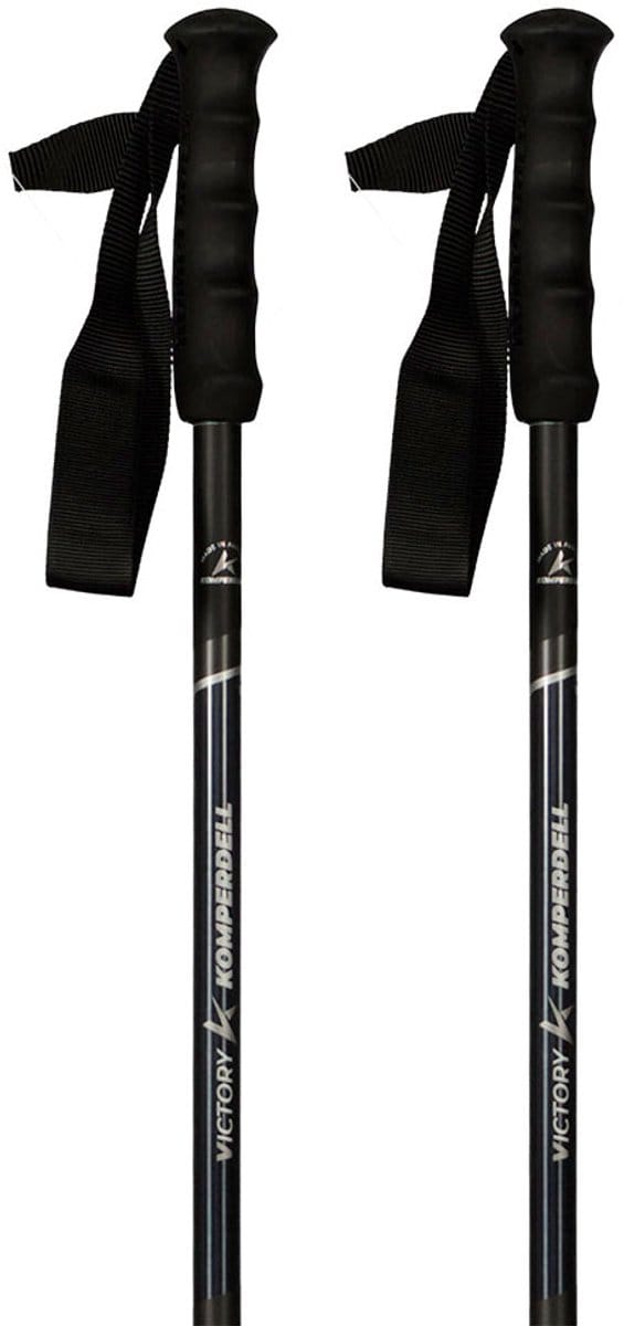 Komperdell Victory Ti Stokken Zwart 130 cm