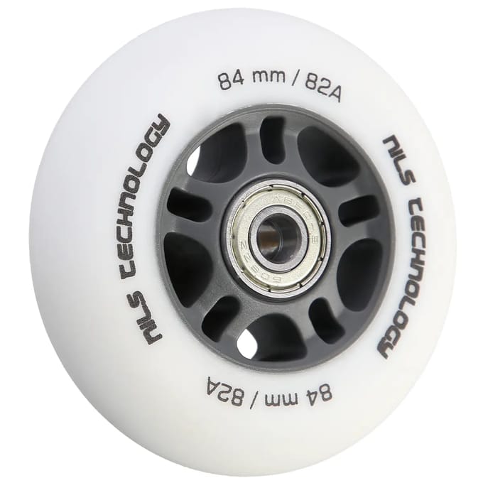 PU Rollerwiel met 8 ABEC-9 lagers NILS Extreme 82A (x4)
