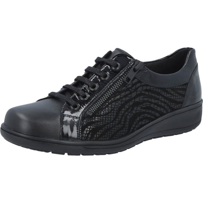 Solidus -Dames - zwart - sneakers - maat 41.5