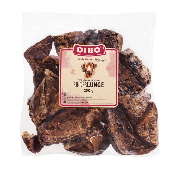 250g DIBO Runderlong hondensnacks