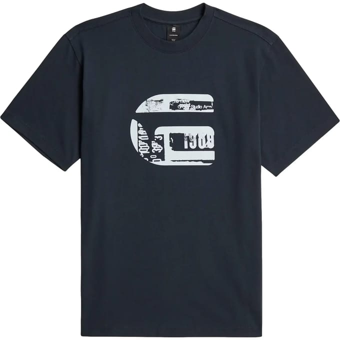 Regular fit T-shirt met logoprint Model 'icon'