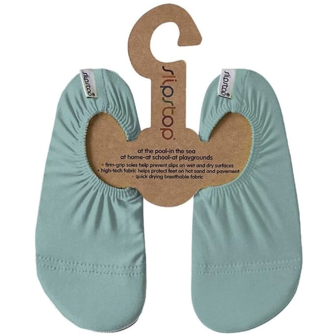 Slipstop antislip waterschoen Mint blue - Maat M 27-29