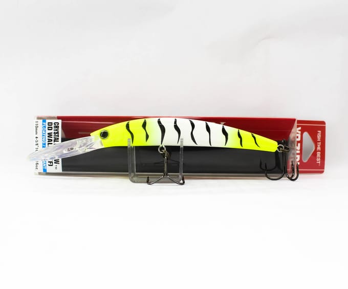 Yo Zuri Crystal Minnow DD Snoekbaars 110 mm Drijvend Aas R1206-CLT (6848)