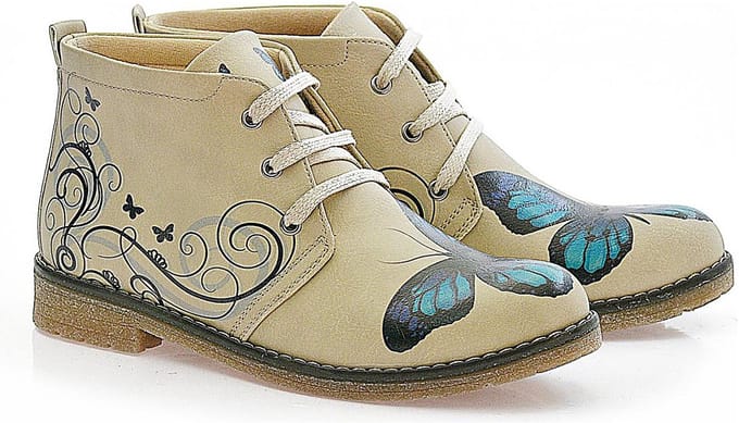 GOBY Butterfly Boots – Handgemaakt – Premium Kwaliteit – Maat 36