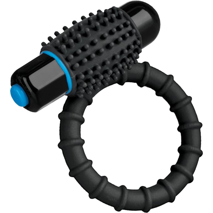 OptiMALE Vibrerende Cockring - Zwart