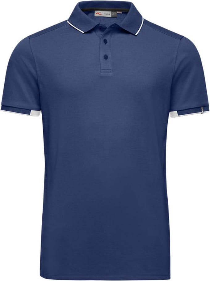 Kjus Men Stan Polo S/S (front logo) - - Outdoor Kleding - Fleeces en Truien - Polo's