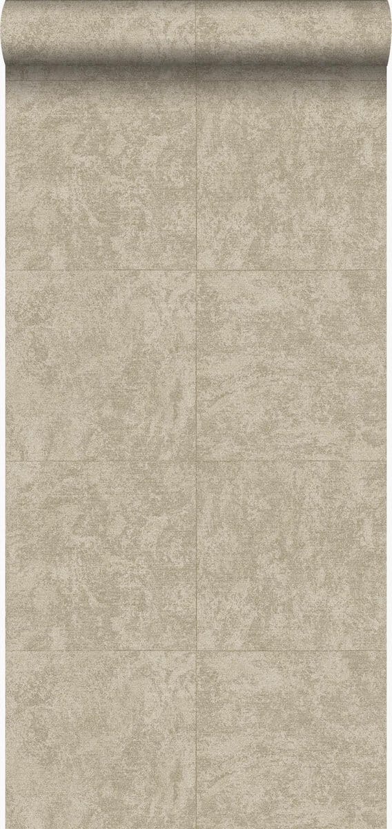 Origin Wallcoverings behang steen zand beige - 53 cm x 10.05 m - 347409