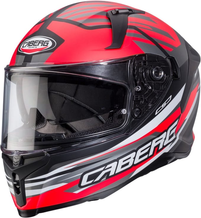 Caberg Avalon X Kira Mat Zwart Rood Integraalhelm - Helm