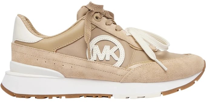 Michael Kors Nova Trainer Sneakers - Dames - Beige - Maat 37