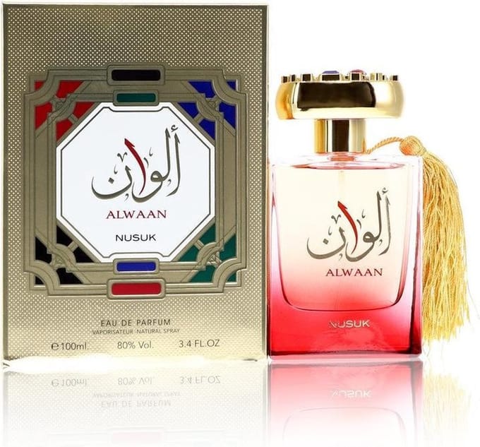 Nusuk Alwaan eau de parfum spray (unisex) 100 ml