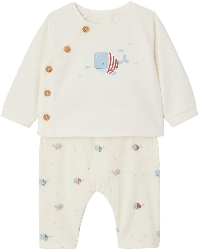 Vertbaudet Babyset sweater en broek