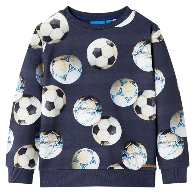 vidaXL Kindertrui 92 marineblauw