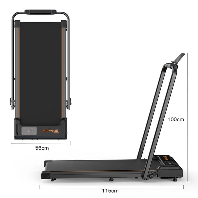Tapis de marche à inclinaison automatique Akluer H1 - Montée de 13 %, avec télécommande noir