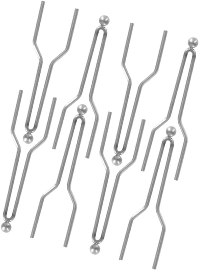 Houtbrander Punten - Pyrografie Tips - Creatieve Projecten - Hoge Impedantie - 8 Stuks - Zilver