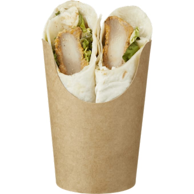 Wrap krokante kip honing mosterd