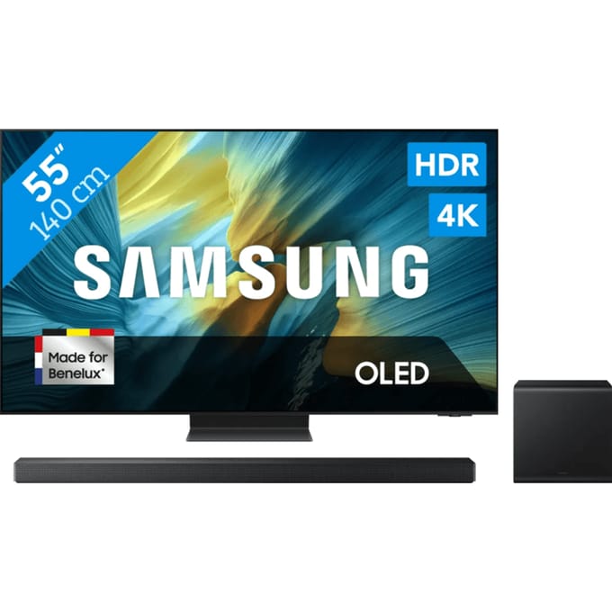Samsung 55" OLED S95F 4K (2025) + Samsung HW-QS700F (2025)