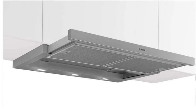 Bosch Serie 4 DFS097A51 Afzuigkap Semi-inbouw (uittrekbaar) Metallic 397 m³/uur A
