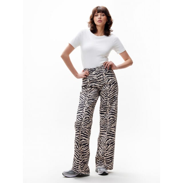 Catwalk Junkie 03023207 loose fit zebra jeans