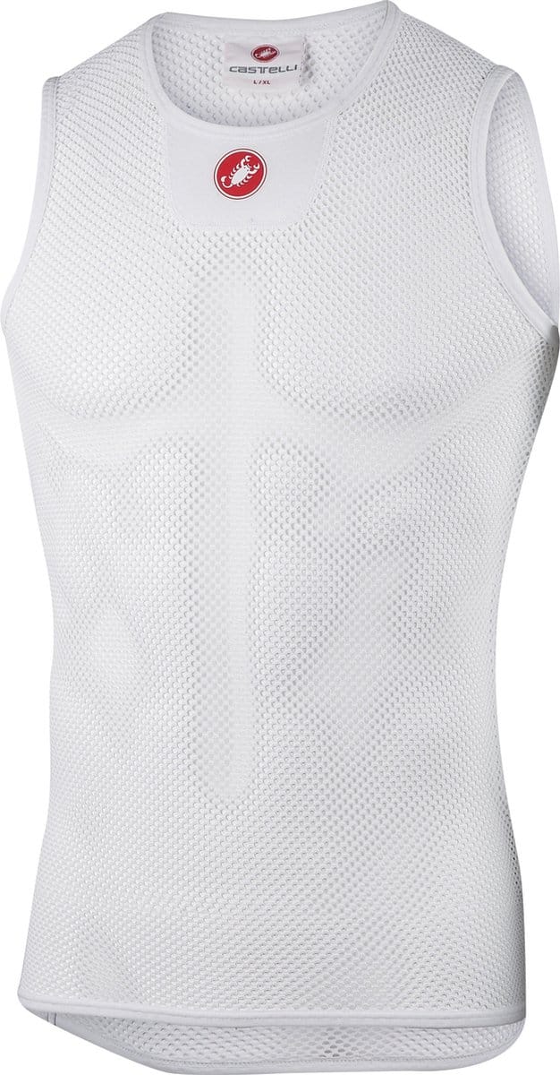 CASTELLI MESH 3 Sleeveless / Zweethemd Wit- L/XL