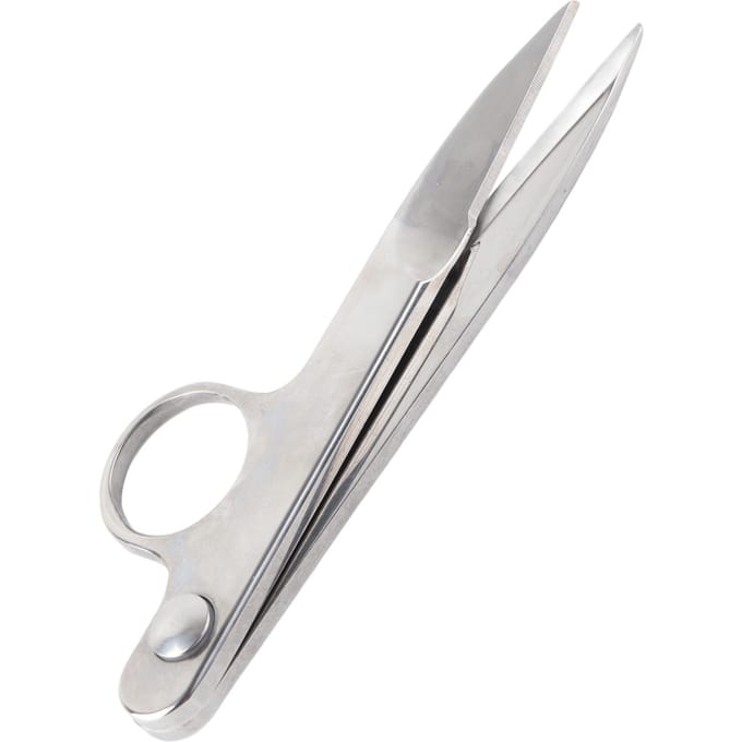Draadknipper Roestvrijstalen mini-kniptang voor het knippen van draad voor stoffen white