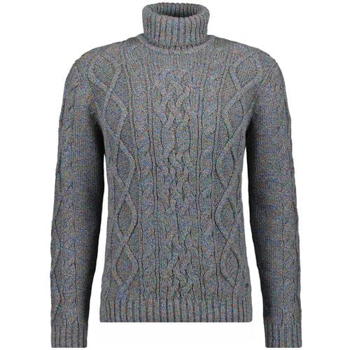Ragman Trui Col Cable Design Pullover Multicolor / male