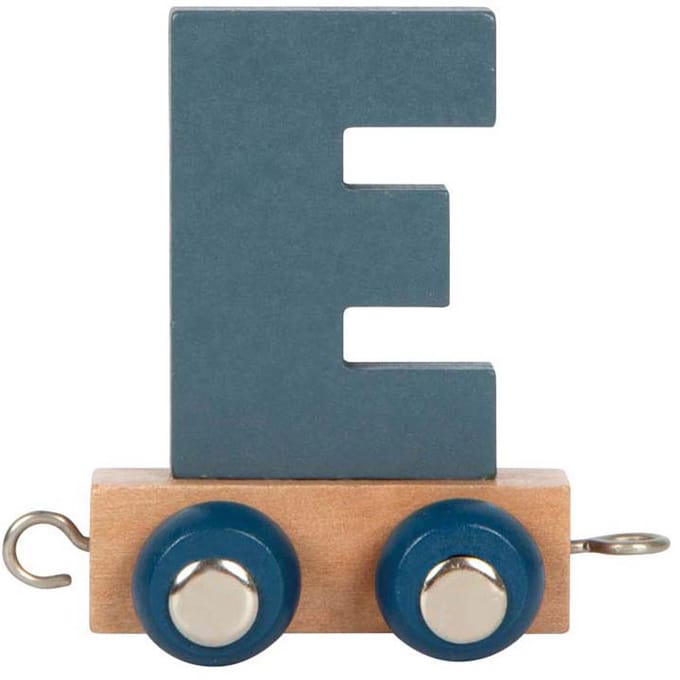 Small Foot - Wooden Letter Train Polar - E
