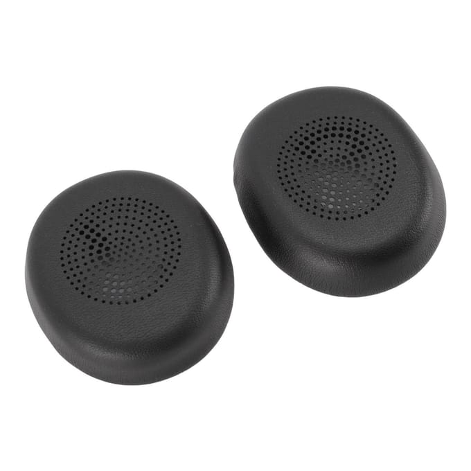 Coussinets d'oreille de remplacement pour casque Evolve2 30 Cuir protéiné Mousse à mémoire de forme Éponge Coussinets d'oreille pour casque black