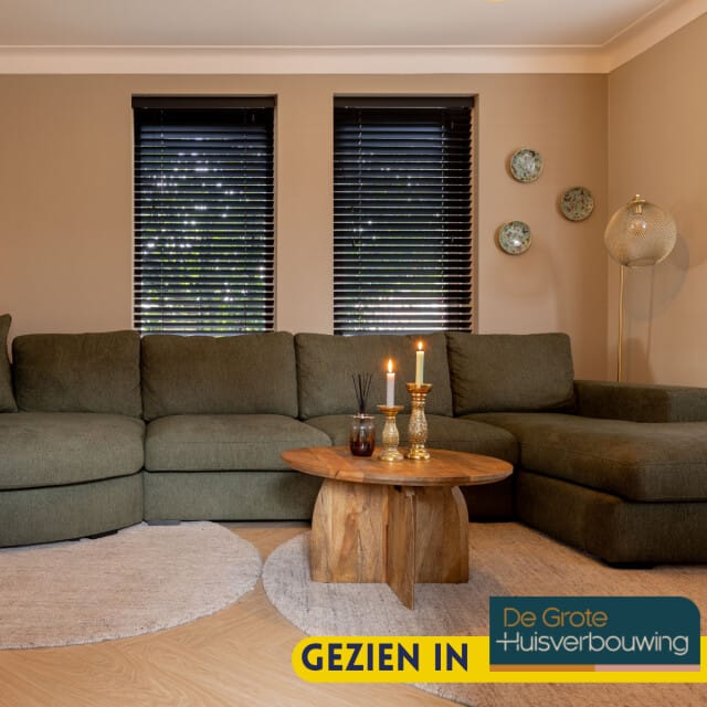 Starfurn - Salontafel Tense - Bruin - 70x70x40 cm
