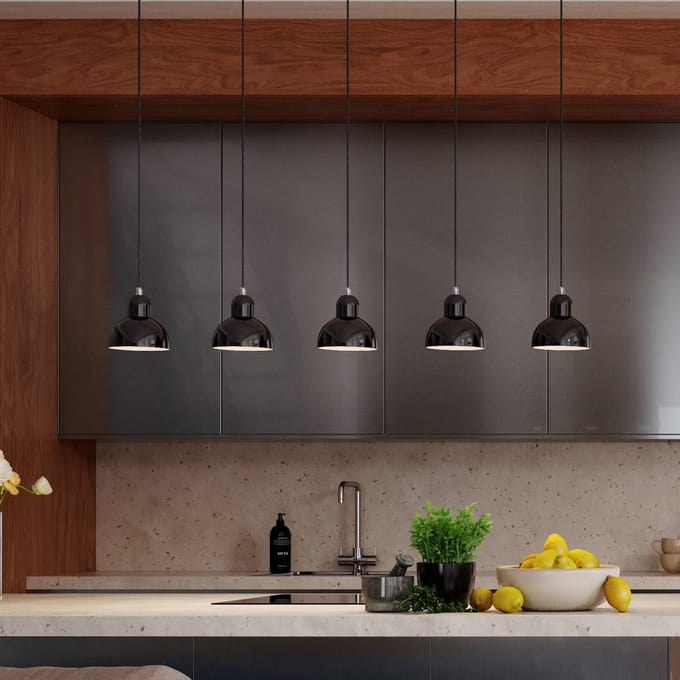 Fritz Hansen Kaiser Idell 6722 Hanglamp Zwart