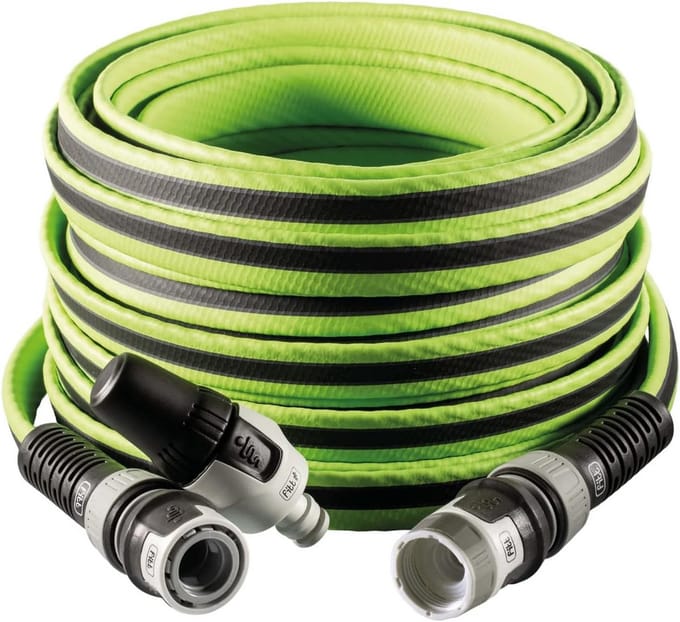FITT FORCE 15 meter tuinslang lichtgewicht en compact met sproeikop