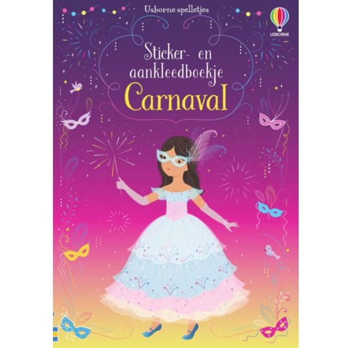 Carnaval - Sticker- En Aankleedboekje