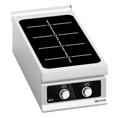 GGM Gastro Induktion Glühplattenherd - 14 kW - Bflex Digital