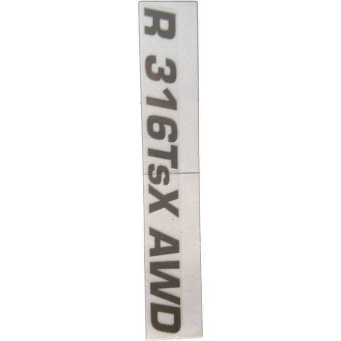 Husqvarna Motorkap Sticker R316TsX AWD